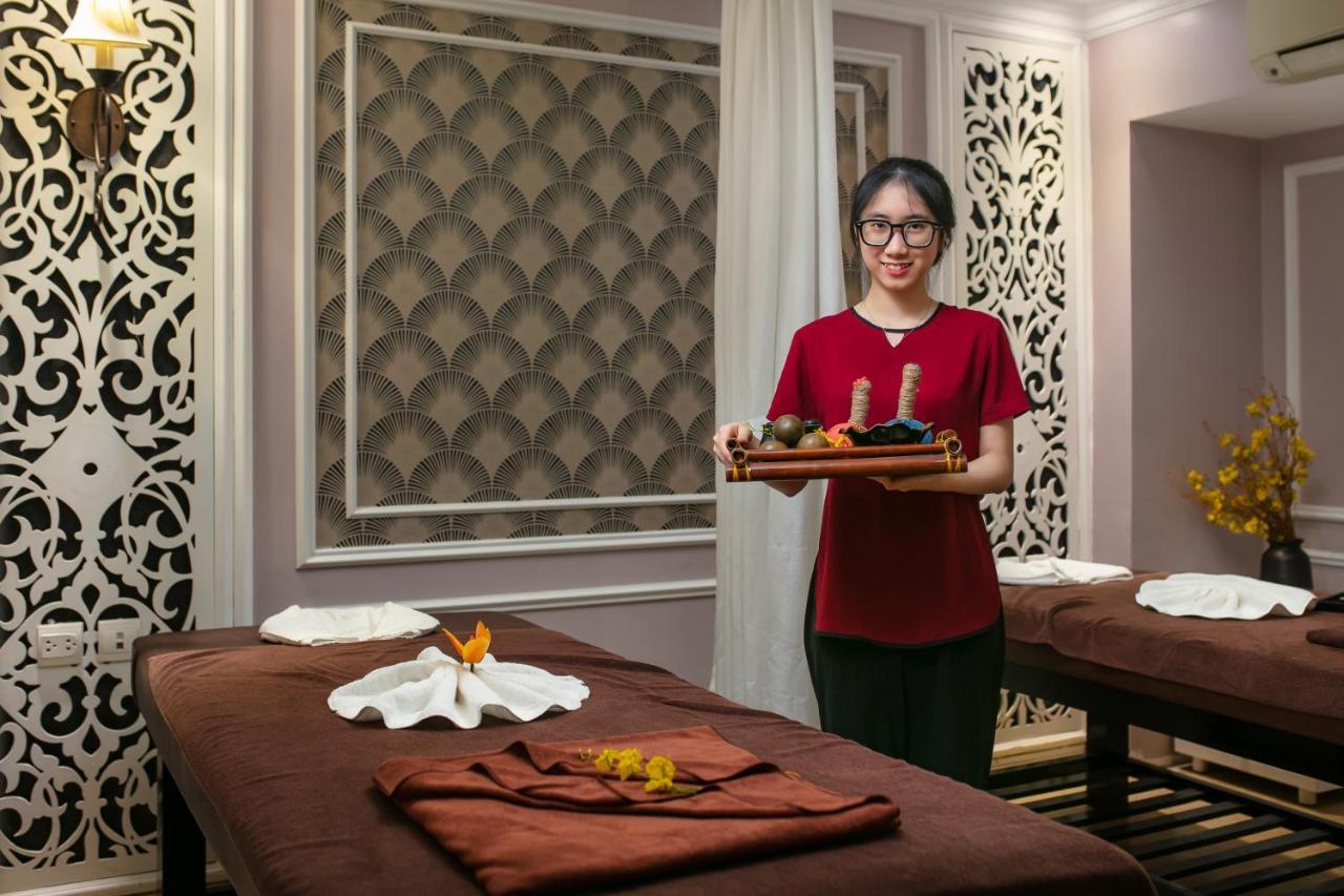 Lavender Central Hotel & Spa Hanoj Exteriér fotografie
