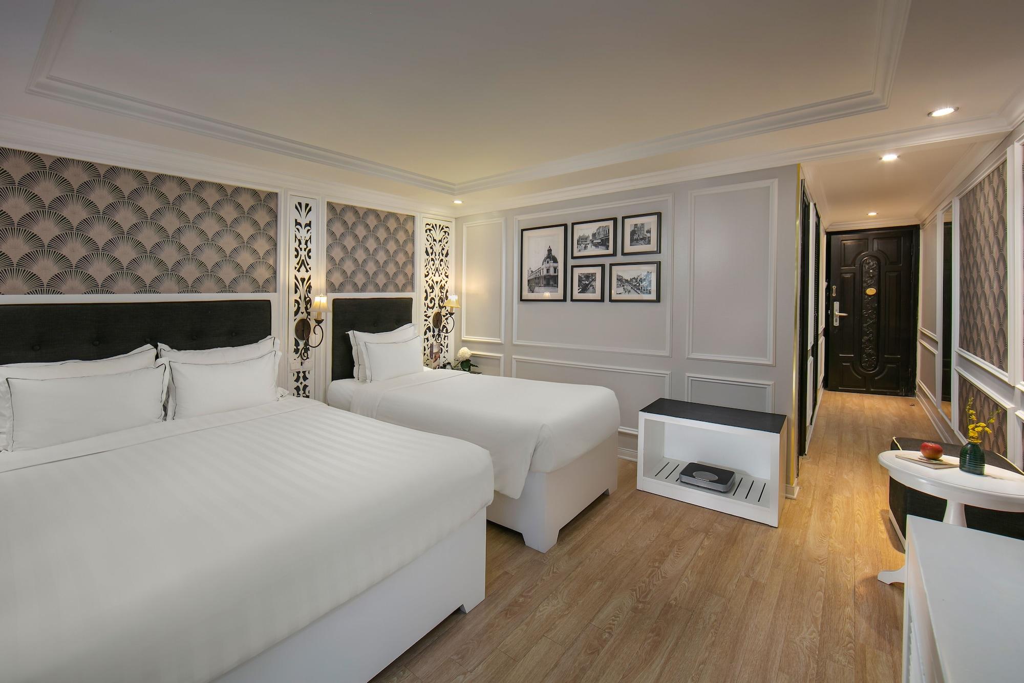 Lavender Central Hotel & Spa Hanoj Exteriér fotografie