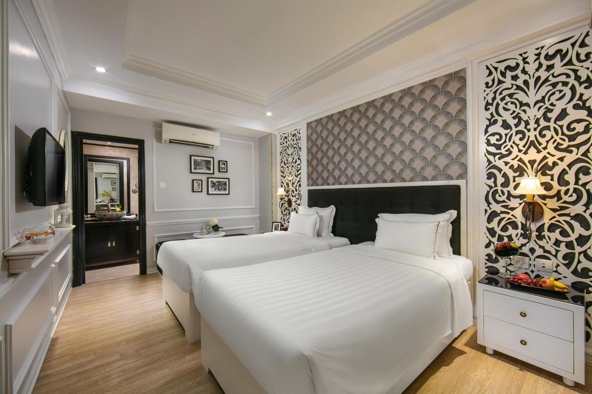 Lavender Central Hotel & Spa Hanoj Exteriér fotografie
